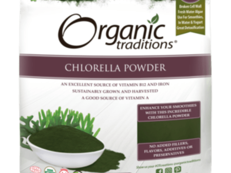 Organic traditions - chlorella powder - 150g on Sale