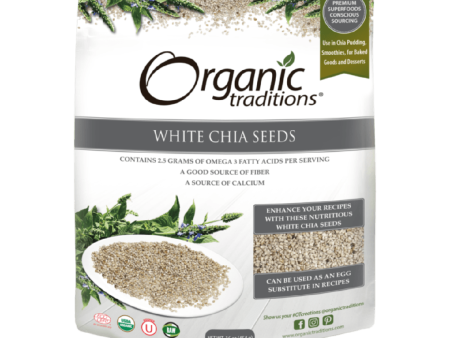 Organic tradtions - white whole chia seeds - 454 g Online Hot Sale