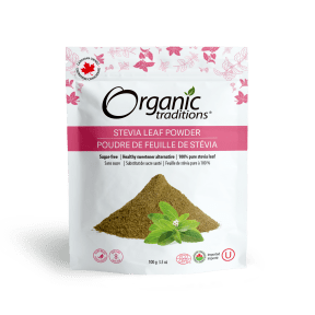 Organic traditions - stevia powder - green leaf 100 g For Discount