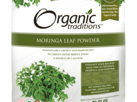 Organic traditions - moringa leaf powder - 200g Discount