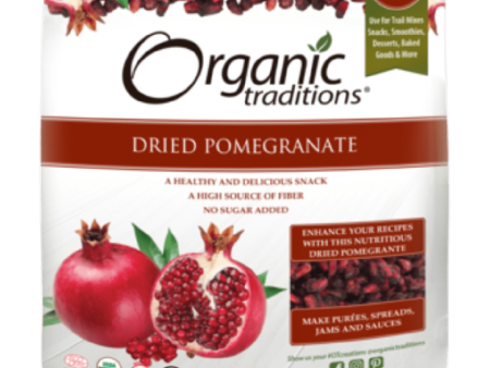 Organic traditions - dried pomgranates - 100g Discount