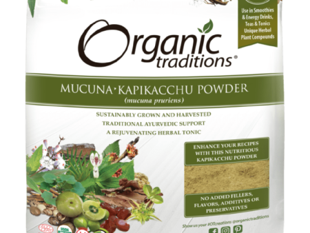 Organic traditions - kapikacchu powder (mucuna) - 200g Online