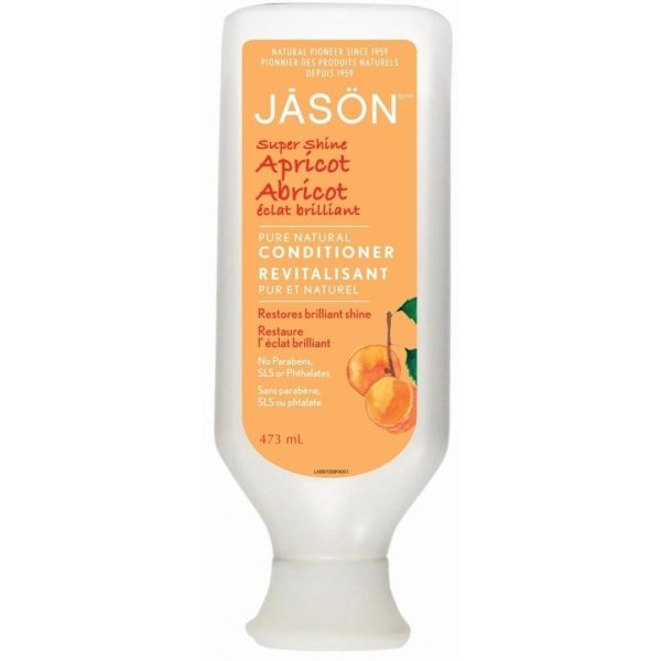 Jason - super shine natural conditioner apricot - 473ml Supply