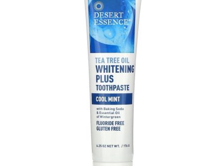 Desert essence - tea tree oil toothpaste - cool mint For Sale