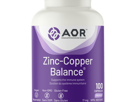 Aor - zinc-copper balance - 100 caps Hot on Sale