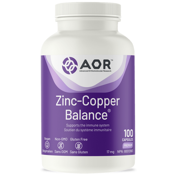 Aor - zinc-copper balance - 100 caps Hot on Sale