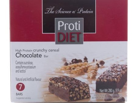 Proti diet - crunchy cereal chocolate protein bar For Discount