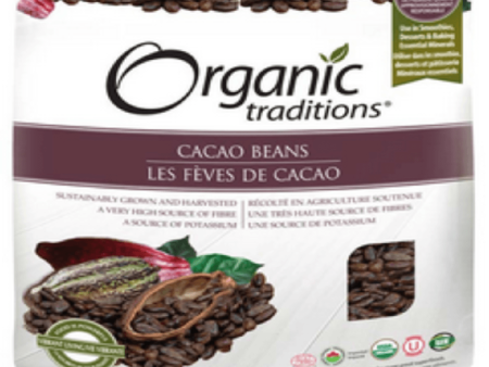 Organic traditions - cacao beans 227 g Sale