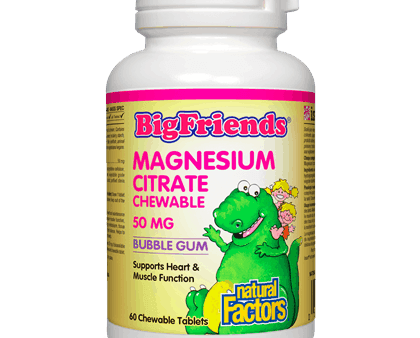 Natural factos - bigfriends magnesium citrate 50mg - 60 chews Sale