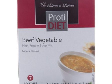 Proti diet – beef and vegetable high protein soup mix Online Hot Sale