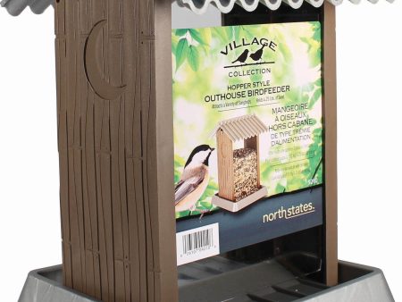 North States Industries - Village Collection Outhouse Bird Feeder Cheap