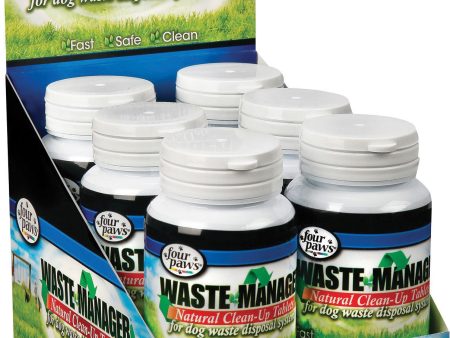 Four Paws Products Ltd - Wee Wee Waste Manager Enzyme Tablets For Sale