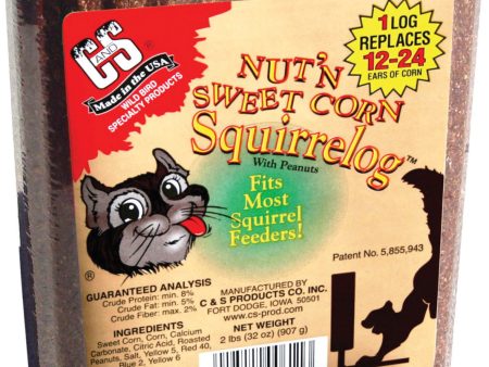 C And S Products Co Inc P - Nut n Sweet Corn Squirrelog Refill For Cheap