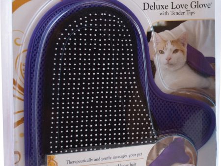 Four Paws Products Ltd-Magic Coat Tender Tip Deluxe Love Glove For Cats Online Sale