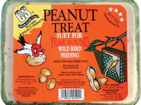 C And S Products Co Inc P - Peanut Treat Suet Fashion