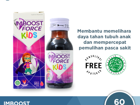 Imboost Force Kids Syrup 60 mL - Suplemen Penambah Imun Tubuh For Cheap