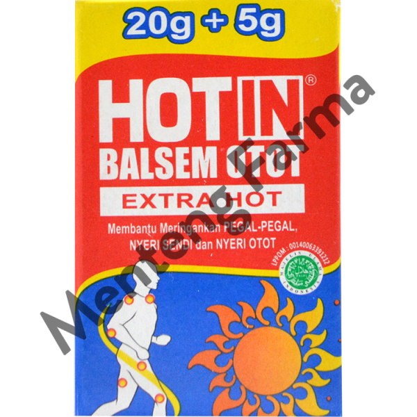 Hot In Balsem Otot Extra Hot - Pereda Pegal Linu dan Nyeri Sendi Discount