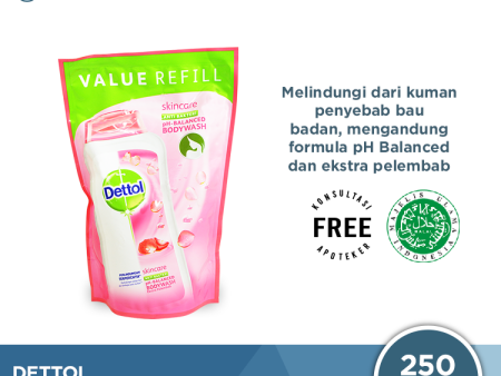 Sabun Mandi Cair Dettol - Skin Care (250 ML) on Sale