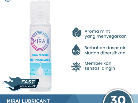 Mirai Cool Feeling Intimate Lube - Pelumas Dengan Sensasi Rasa Dingin Online Sale