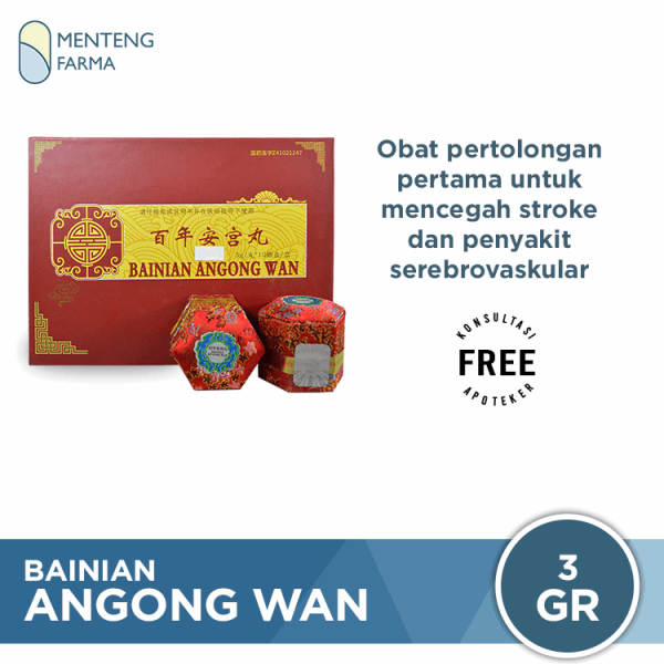 Bainian Angong Wan - An Kung, Obat Herbal Stroke Online Sale