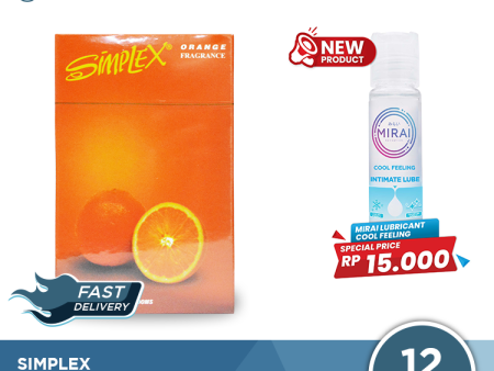 Kondom Simplex Orange - Isi 12 Hot on Sale