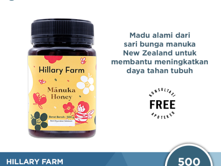 Manuka Honey Hillary Farm - 100% Madu Manuka New Zealand Discount