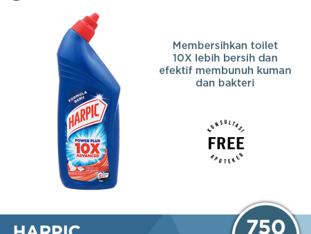 Harpic Power Plus Original 750 ML - Cairan Pembersih Toilet Online now