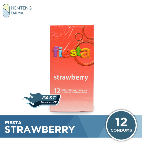 Kondom Fiesta Strawberry - Isi 12 Online Hot Sale