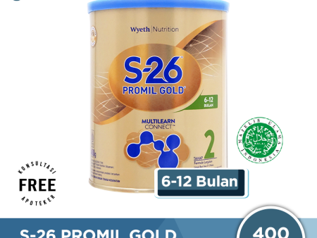 S-26 Promil Gold 2 400 gr - Susu Formula Bayi Lanjutan Online Sale