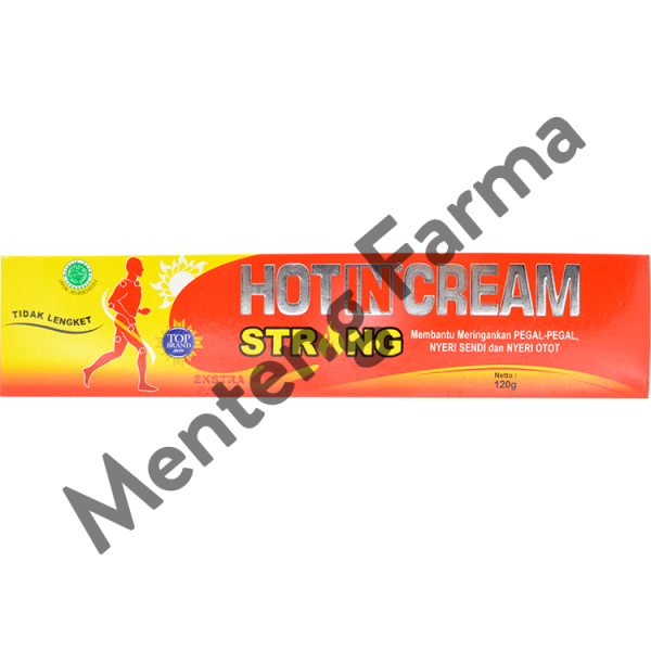 Hot In Cream Strong 120 Gr - Pereda Nyeri Otot dan Sendi Extra Panas For Discount