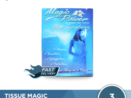 Tissue Magic Power Blue Symphony on Sale