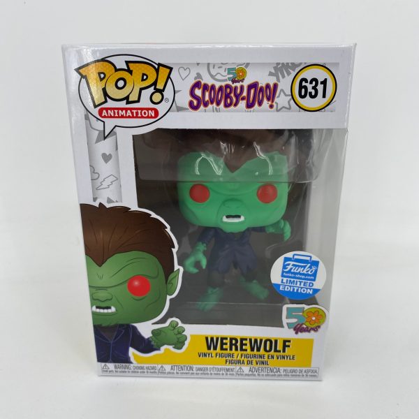 Funko Pop! Vinyl: Scooby-Doo - Werewolf - Funko(Exclusive) #631 W  Pop Protector Online now