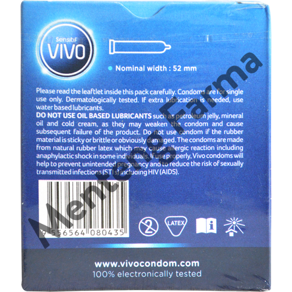 Kondom Vivo Classic Thin Supply