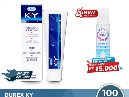 Durex KY Jelly Lubricant 100 Gr - Pelumas Durex K-Y Lubrikan For Cheap