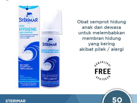 Sterimar Nasal Hygiene Spray 50 mL - Semprotan Hidung Anak dan Dewasa For Cheap