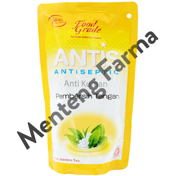 Antis Pouch Refill Jasmine Tea 200 mL - Pembersih Tangan Anti Kuman Online Hot Sale