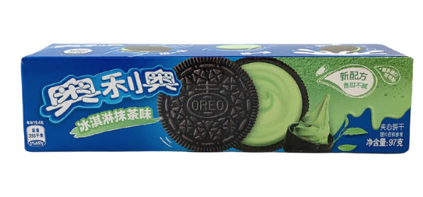 BISCOTTI OREO AL TE  VERDE MATCHA  97 GR For Sale