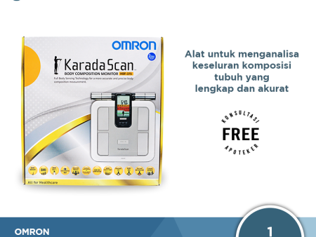 Omron Karada Scan Body Composition Monitor HBF-375 - Alat Pengukur Komposisi Tubuh Online now