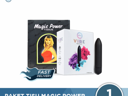 Paket Tissue Magic Power Man dan Vibe The Bullet Online now