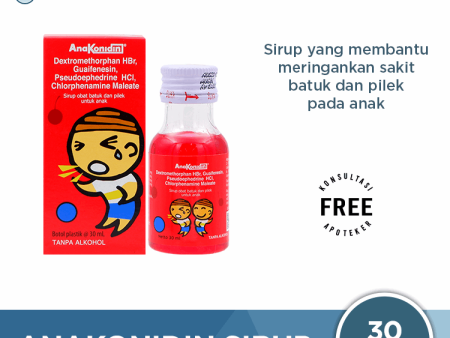 Anakonidin Sirup 30 mL - Obat Batuk dan Pilek Anak For Cheap