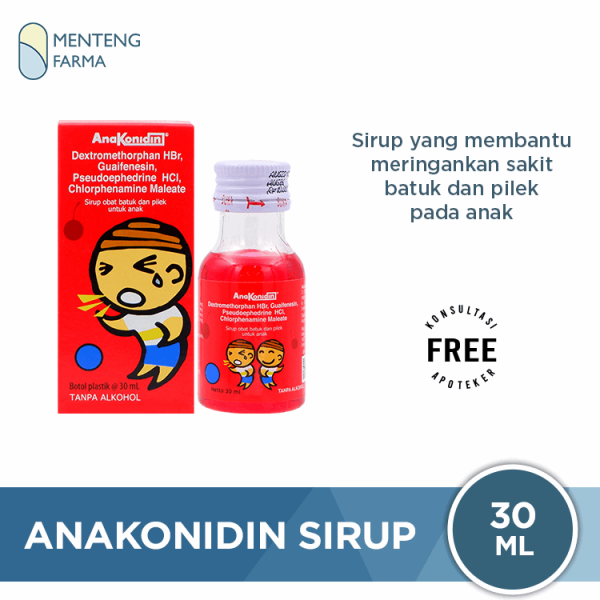 Anakonidin Sirup 30 mL - Obat Batuk dan Pilek Anak For Cheap