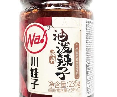 SALSA DI PEPERONCINO CHUAN WA ZI 235 GR Online now