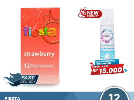 Kondom Fiesta Strawberry - Isi 12 Online Hot Sale