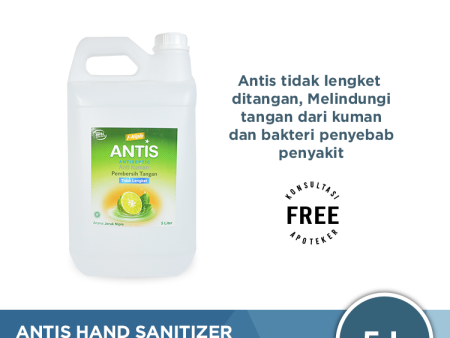 Antis Hand Sanitizer Kemasan Refill 5 Liter For Discount