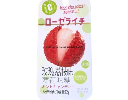 CARAMELLE DI MENTA AI LITCHI E ROSA 22g Online