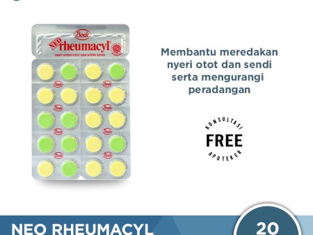 Neo Rheumacyl 20 Tablet - Obat Pereda Nyeri Otot Online Hot Sale