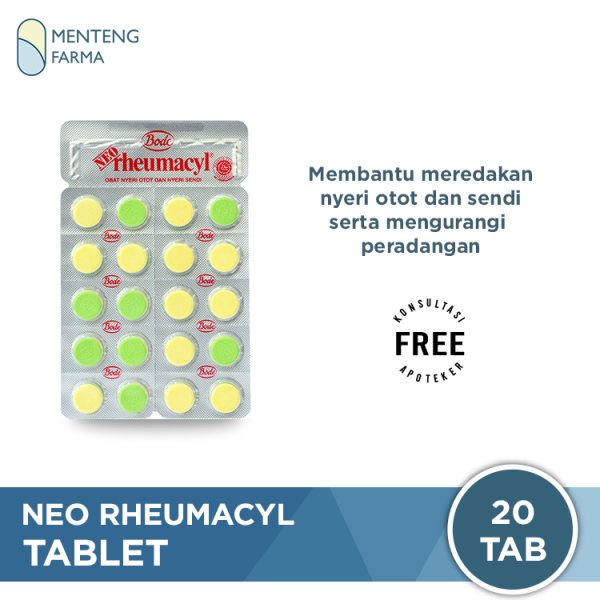 Neo Rheumacyl 20 Tablet - Obat Pereda Nyeri Otot Online Hot Sale