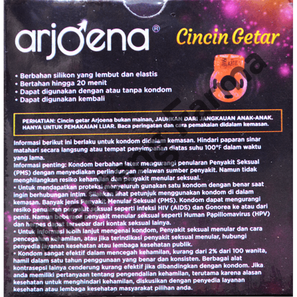 Arjoena Cincin Getar Fashion