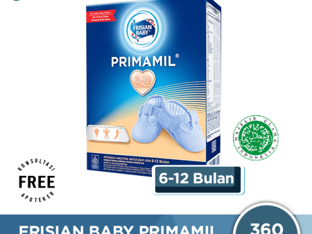 Frisian Baby Primamill 6-12 360 Gr - Susu Formula Bayi Lanjutan For Discount