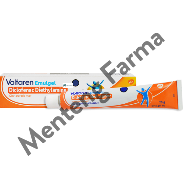 Voltaren Emulgel 20 Gr - Pereda Nyeri Otot dan Keseleo Supply